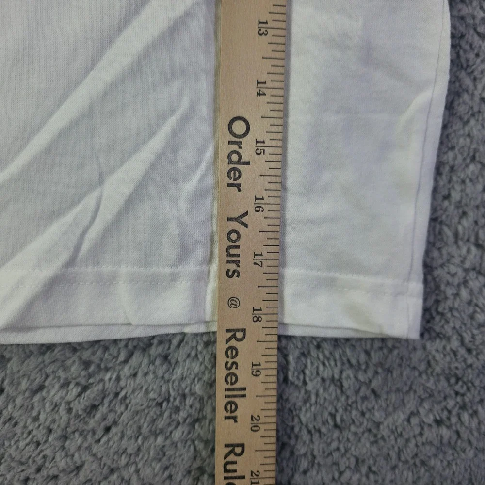 Vintage Guess by Georges Marciano Kids White Long Sleeve T-Shirt Size 4Y-5Y NEW